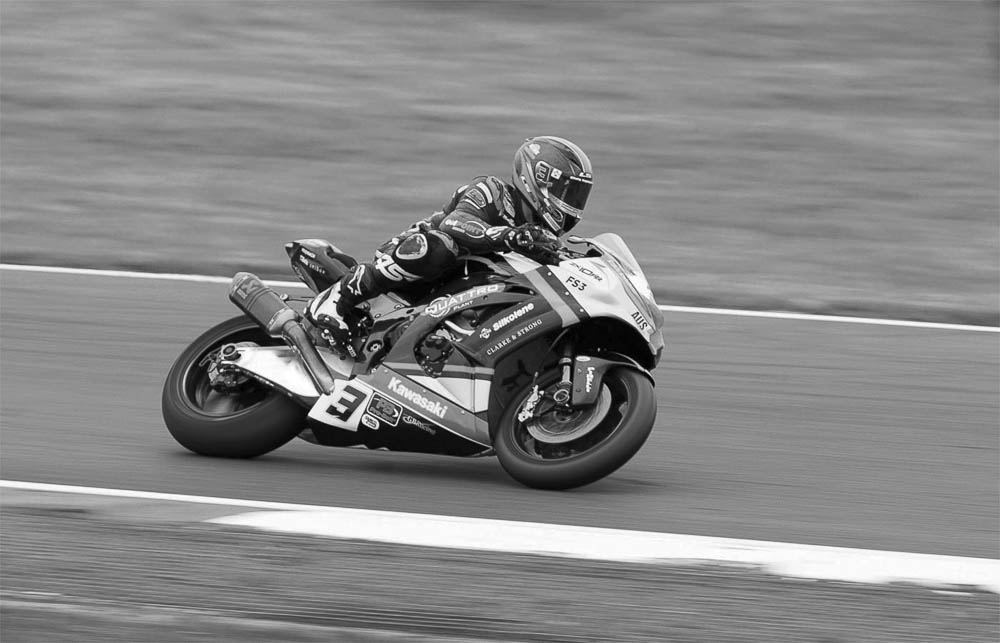 Billy McConnell At Snetterton - Brian Lomax