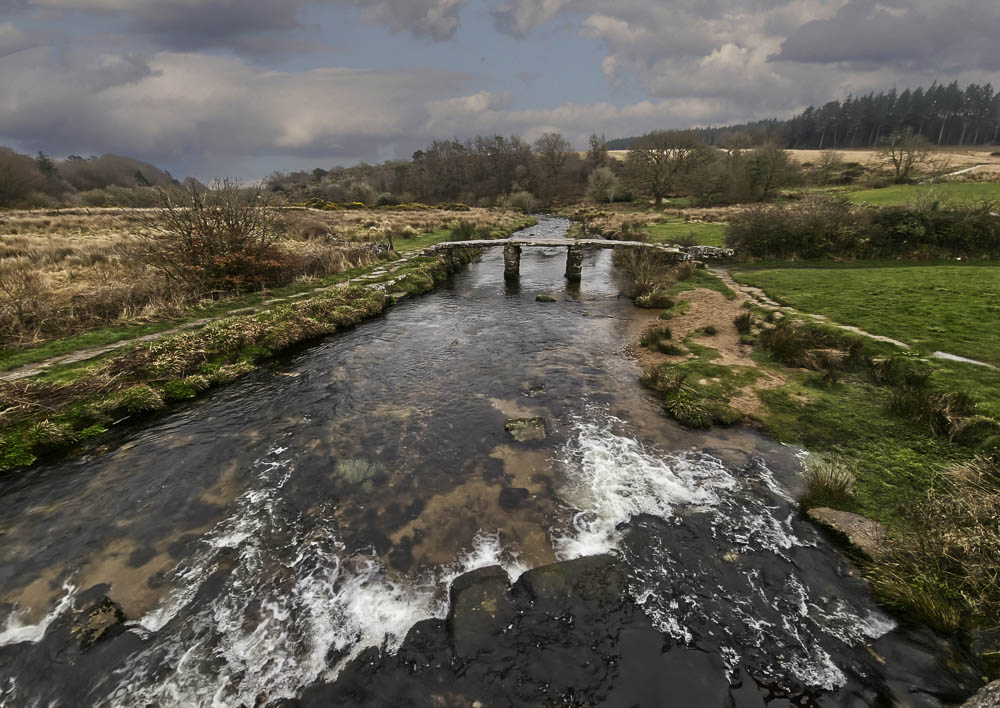 Dartmeet Bridge Dartmoor - Alan Powell